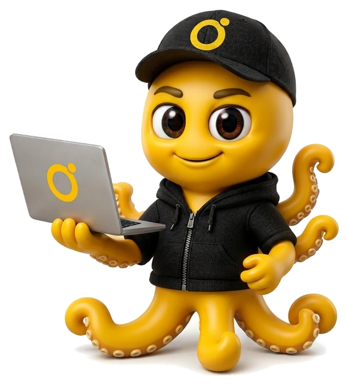 Maskot Octopus